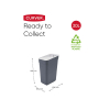 Curver Ready to Collect Papelera (30 litros) 243888 - 2