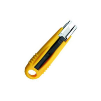 Cutter Retráctil Seguridad de Hoja Ancha (Surtido de colores) - 18mm  425044