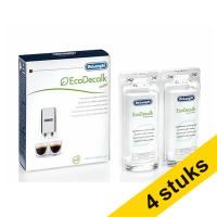 De'Longhi EcoDecalk Descalcificador Cafeteras - 2 x 100 ml | Pack 4 uds SDE01185