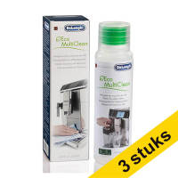 De'Longhi Eco Multiclean Limpiador Leche Cafeteras 250 ml | Pack 3 uds