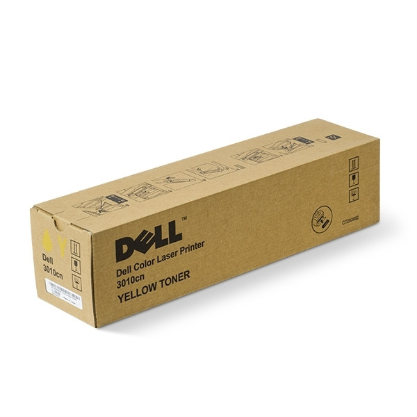 Dell 593-10156 (WH006) toner amarillo (original) 593-10156 085693 - 1