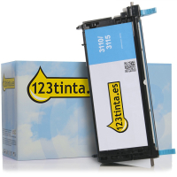 Dell 593-10166 / 593-10214 (RF012) toner cian (marca 123tinta)