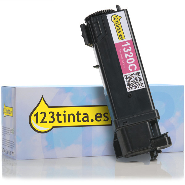 Dell 593-10261 (WM138) toner magenta XL (marca 123tinta) 593-10261C 085680 - 1