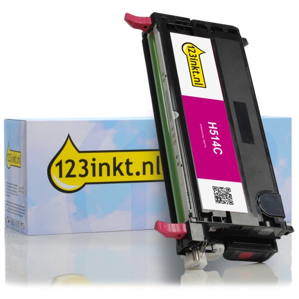 Dell 593-10292 (H514C) toner magenta XL (marca 123tinta) 593-10292C 085779 - 1