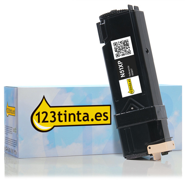 Dell 593-11040 (N51XP) toner negro XL (marca 123tinta) 593-11040C 085847 - 1