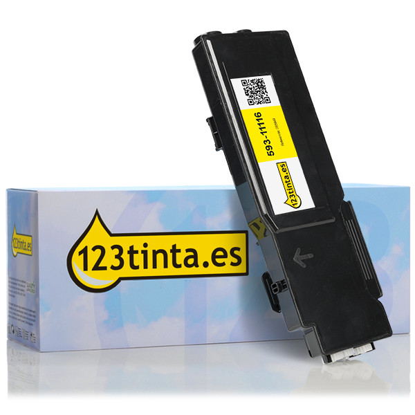 Dell 593-11116 (KGGK4) toner amarillo XL (marca 123tinta) 593-11116C 085955 - 1