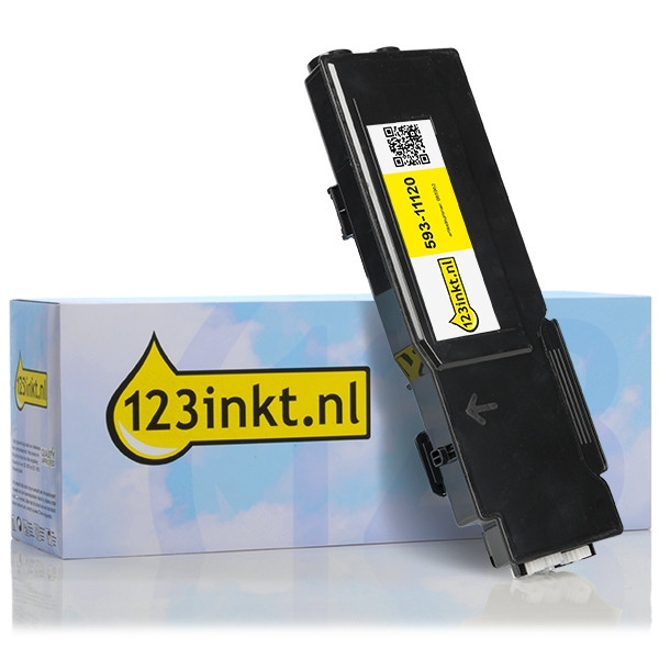 Dell 593-11120 (MD8G4) toner amarillo XXL (marca 123tinta) 593-11120C 085963 - 1