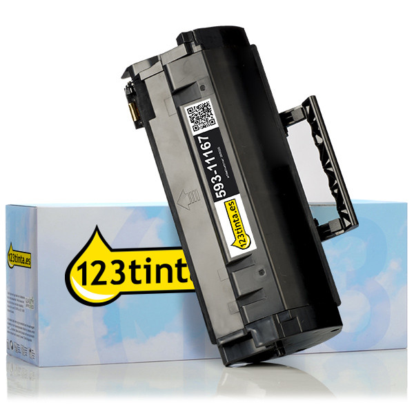 Dell 593-11167 (M11XH) toner negro XL (marca 123tinta) 593-11167C 086005 - 1