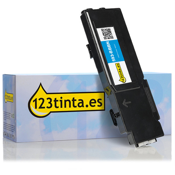 Dell 593-BBBN (V1620) toner cian (marca 123tinta) 593-BBBNC 086043 - 1
