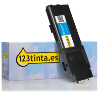 Dell 593-BBBT (TW3NN) toner cian XL (marca 123tinta) 593-BBBTC 086047