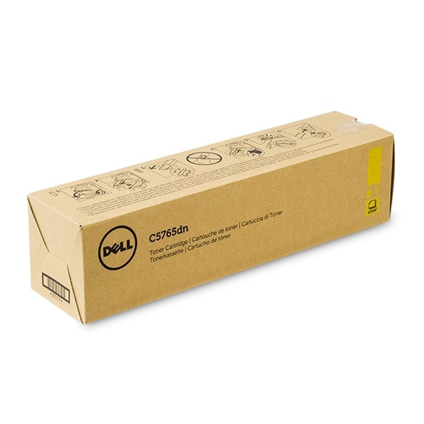 Dell 593-BBCL (9MHWD) toner amarillo (original) 593-BBCL 086064 - 1