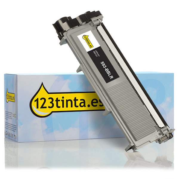 Dell 593-BBLR toner negro (marca 123tinta) 593-BBLRC 086101 - 1