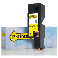 Dell 593-BBLV (MWR7R) toner amarillo (marca 123tinta)