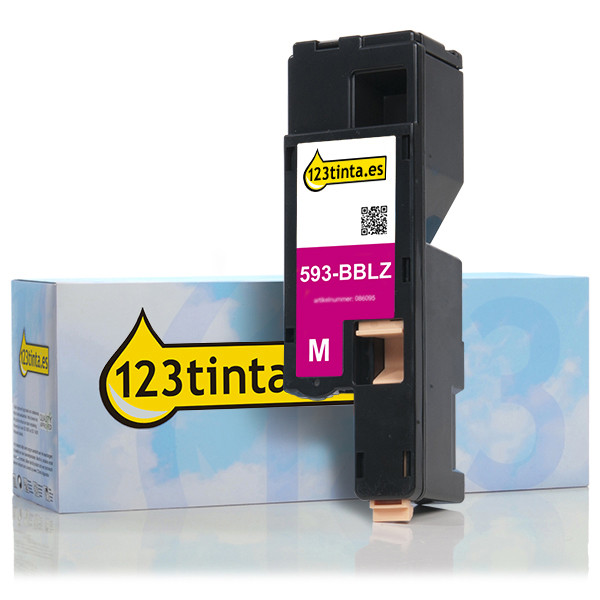 Dell 593-BBLZ (WN8M9) toner magenta (marca 123tinta) 593-BBLZC 086095 - 1