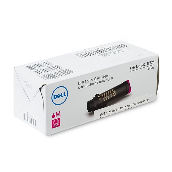 Dell 593-BBRV (R6C4D) toner magenta XL (original) 593-BBRV 086116 - 1