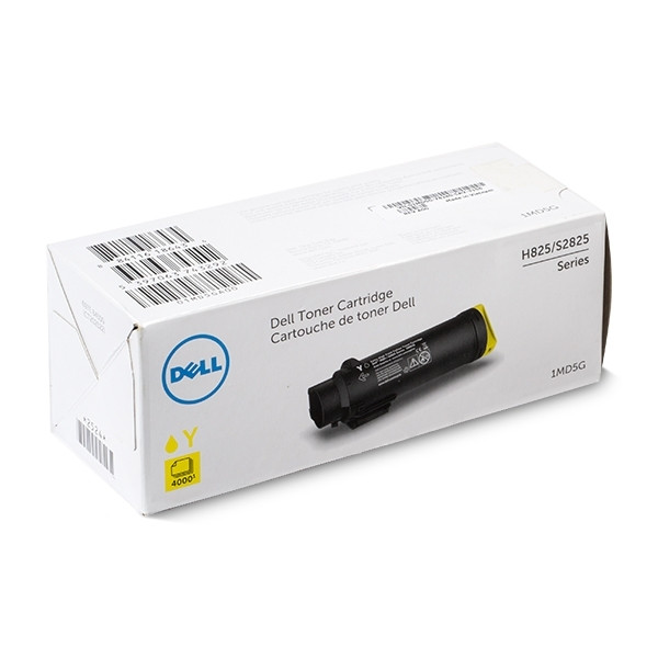 Dell 593-BBRW (80DJM) toner amarillo XXL (original) 593-BBRW 086126 - 1