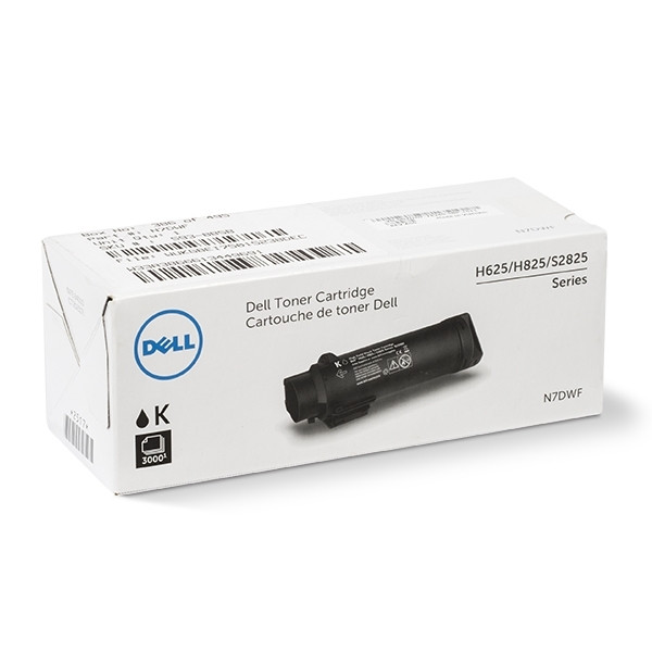 Dell 593-BBSB (6CVF8) toner negro XL (original) 593-BBSB 086112 - 1