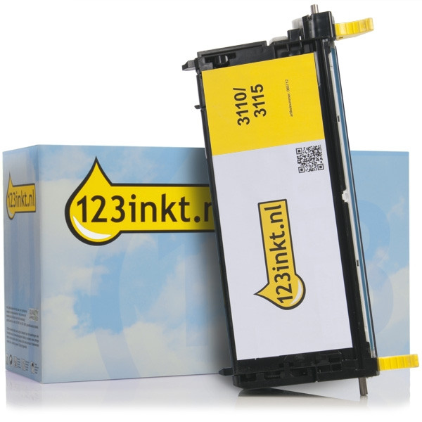 Dell 593 -10173 / 593 -10221 (NF556) toner amarillo XL (marca 123tinta) 593-10173C 085712 - 1