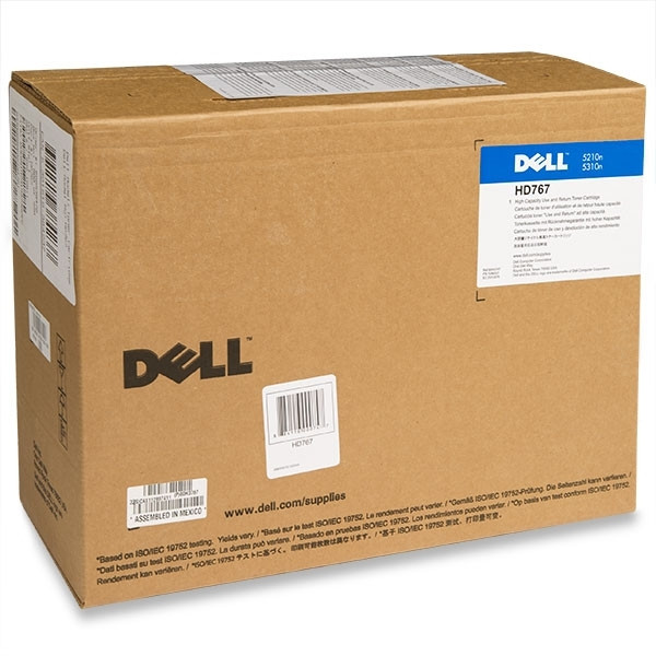Dell 595-10011 (HD767) toner negro (original) 595-10011 085730 - 1