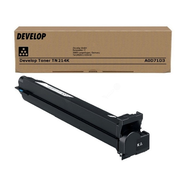 Develop TN-214K (A0D71D3) toner negro (original) A0D71D3 049256 - 1