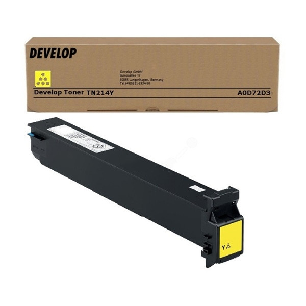 Develop TN-214Y (A0D72D3) toner amarillo (original) A0D72D3 049262 - 1