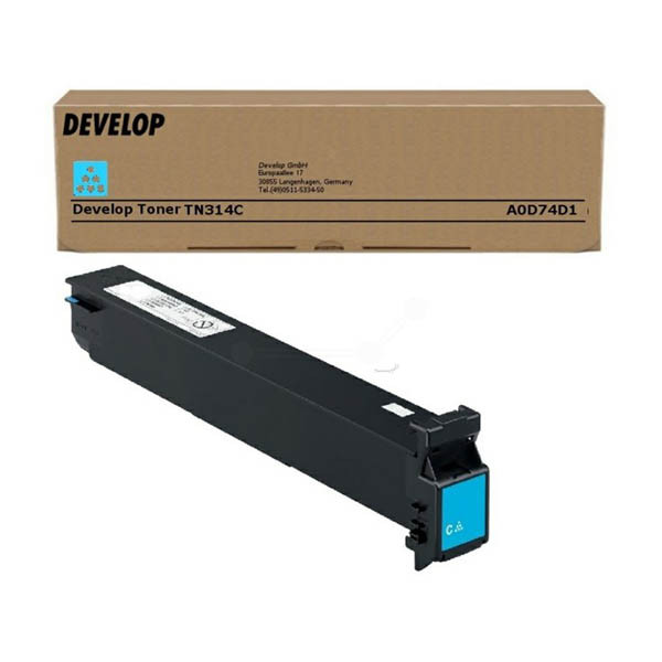 Develop TN-314C (A0D74D1) toner cian (original) 049522 - 1