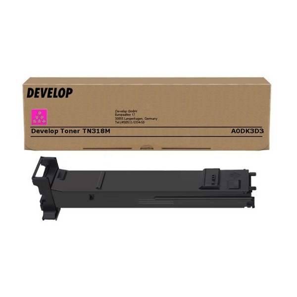 Develop TN-318M (A0DK3D3) toner magenta (original) A0DK3D3 049130 - 1