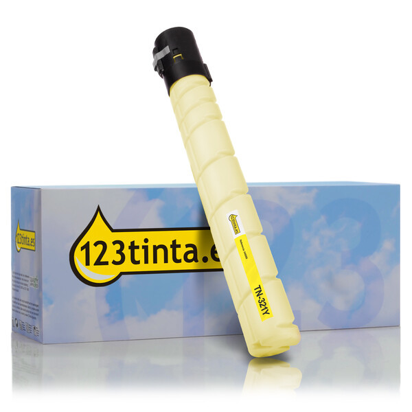 Develop TN-321Y (A33K2D0) toner amarillo (marca 123tinta) A33K2D0C 049089 - 1
