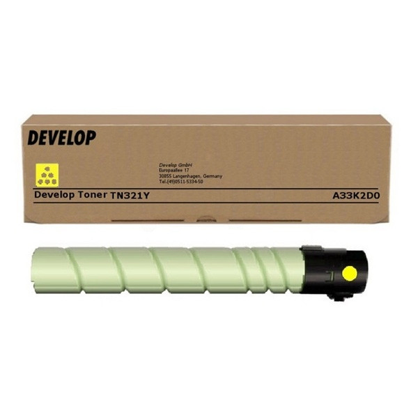 Develop TN-321Y (A33K2D0) toner amarillo (original) A33K2D0 049088 - 1