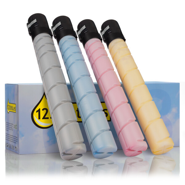 Develop TN-321 pack negro + 3 colores (marca 123tinta)  130905 - 1