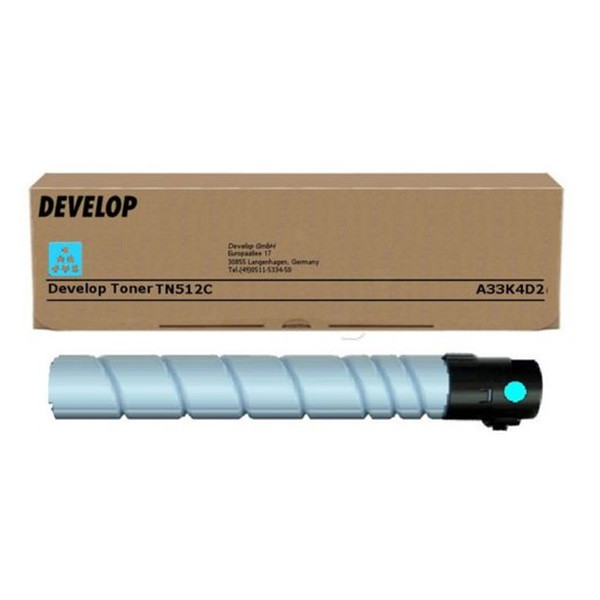 Develop TN-512C (A33K4D2) toner cian (original) A33K4D2 049142 - 1