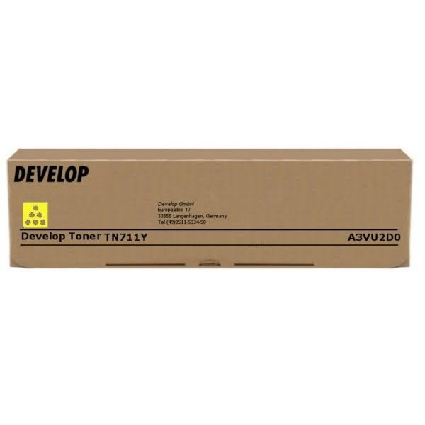 Develop TN-711Y (A3VU2D0) toner amarillo (original) A3VU2D0 049162 - 1