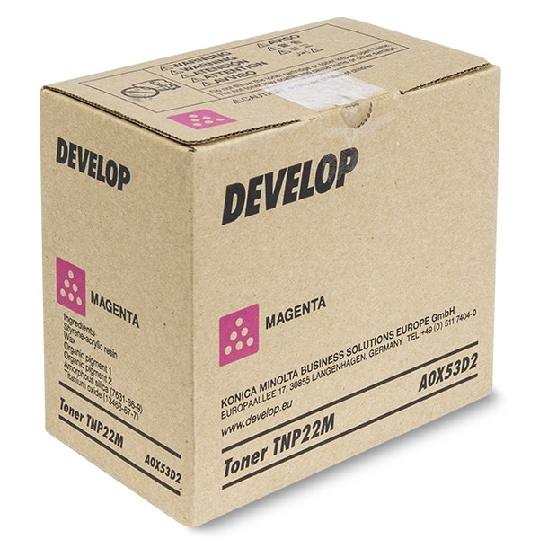 Develop TNP-22M (A0X53D2) toner magenta (original) A0X53D2 049034 - 1