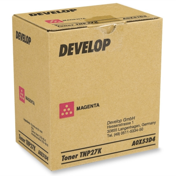 Develop TNP-27M toner magenta (original) A0X53D4 049070 - 1