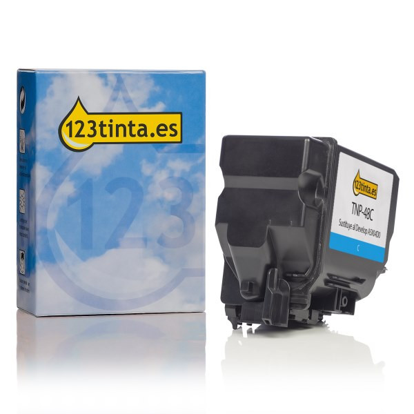 Develop TNP-48C (A5X04D0) toner cian (marca 123tinta) A5X04D0C 049213 - 1