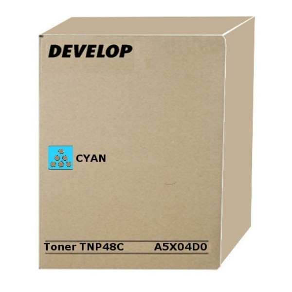 Develop TNP-48C (A5X04D0) toner cian (original) A5X04D0 049212 - 1