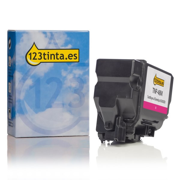 Develop TNP-48M (A5X03D0) toner magenta (marca 123tinta) A5X03D0C 049211 - 1