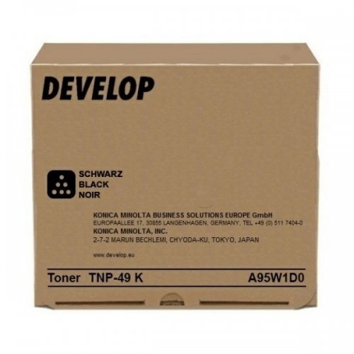 Develop TNP-49K (A95W1D0) toner negro (original) A95W1D0 049428 - 1