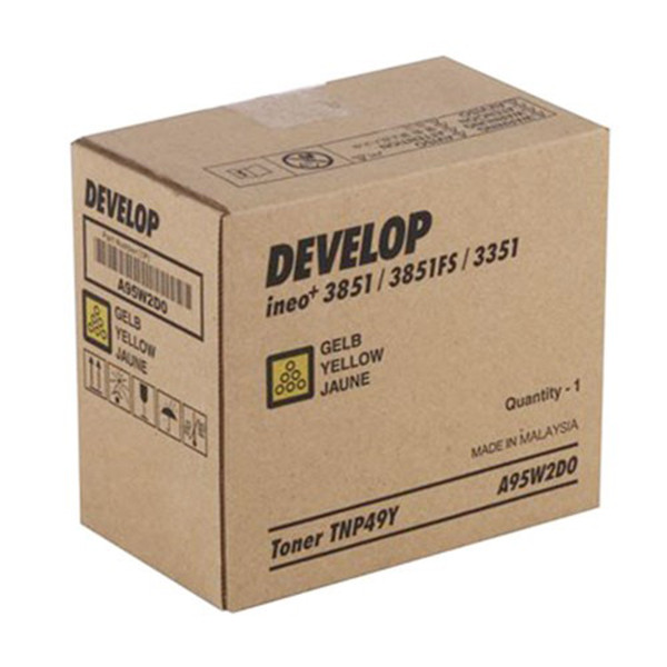 Develop TNP-49Y (A95W2D0) toner amarillo (original) A95W2D0 049434 - 1