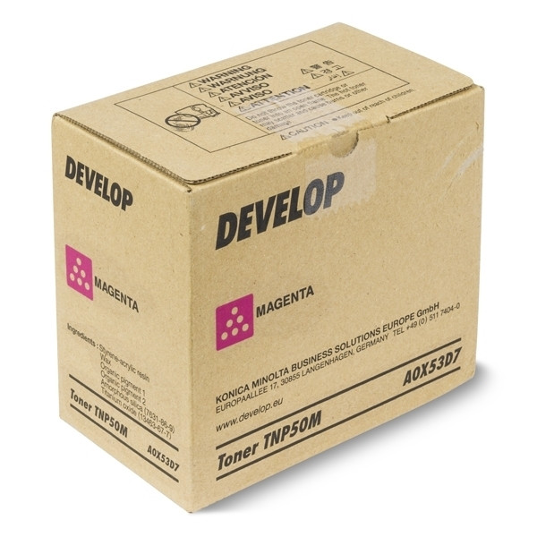 Develop TNP-50M (A0X53D7) toner magenta (original) A0X53D7 049326 - 1