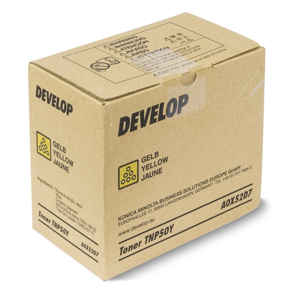 Develop TNP-50Y (A0X52D7) toner amarillo (original) A0X52D7 049328 - 1