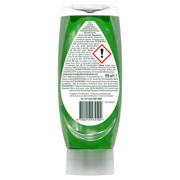 Dreft Max Power Original Detergente líquido para lavavajillas  (450 ml) SDR06425 - 2