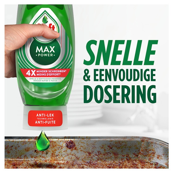 Dreft Max Power Original Detergente líquido para lavavajillas  (450 ml) SDR06425 - 3