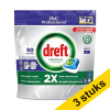 Pack Ahorro: 3x Dreft Professional All-In-One Regular Pastillas para lavavajillas (90 lavados) SDR06140 - 1