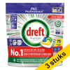 Pack Ahorro: 3x Dreft Professional All-in-One Platinum Pastillas para lavavajillas aroma limón (75 lavados) SDR06144 - 1