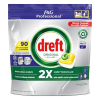 Dreft Professional All-In-One Pastillas para lavavajillas aroma a limón (90 lavados) SDR06137 - 1