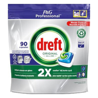 Dreft Professional All-In-One Regular Pastillas para lavavajillas (90 lavados) SDR06139