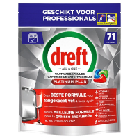 Dreft Professional All-in-One Platinum Plus Pastillas para lavavajillas (71 lavados) SDR08733