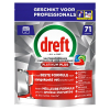 Dreft Professional All-in-One Platinum Plus Pastillas para lavavajillas (71 lavados) SDR08733 - 1