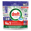 Dreft Professional All-in-One Platinum Regular Pastillas para lavavajillas (75 lavados) SDR06141 - 1